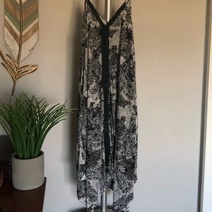 A-line Drape Maxi Dress 2X